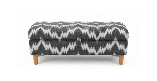 Alstons CLEARANCE - Savannah Legged Ottaman