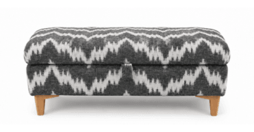 CLEARANCE - Savannah Legged Ottaman