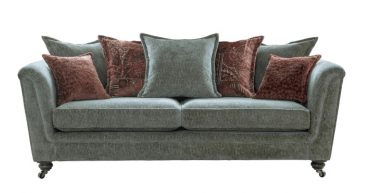 Alstons Darwin  3 Seater Sofa in Pillow Back