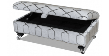 Alstons Fleming Legged Ottoman