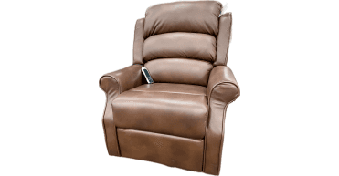 Windsor Leather dual motor lift and rise chair