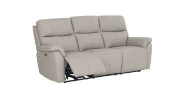 Ashwood Paris 3 Seater Double Power Recliner