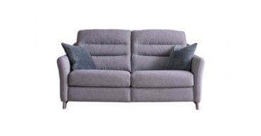 Ashwood Stratus Double Power Recliner 3 Seater Sofa with Headrest and Lumbar