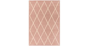 Asiatic Albany Diamond Pink Rug
