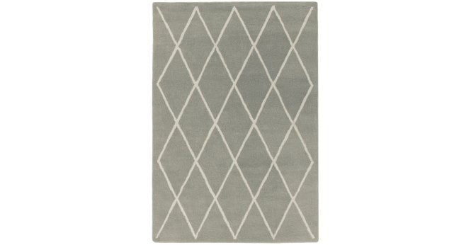 Asiatic  Albany Diamond Silver Rug