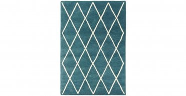 Asiatic Albany Diamond Teal Rug