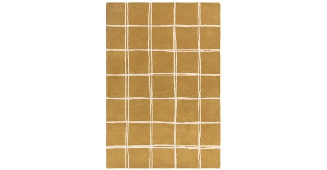 Asiatic  Albany Grid Gold Rug
