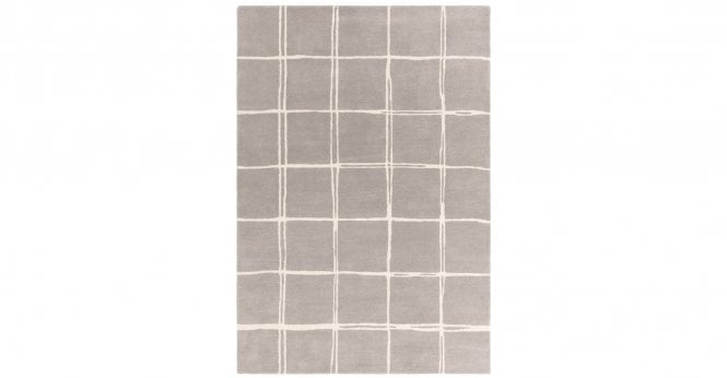 Asiatic  Albany Grid Silver Rug