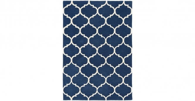 Asiatic  Albany Ogee Blue Rug