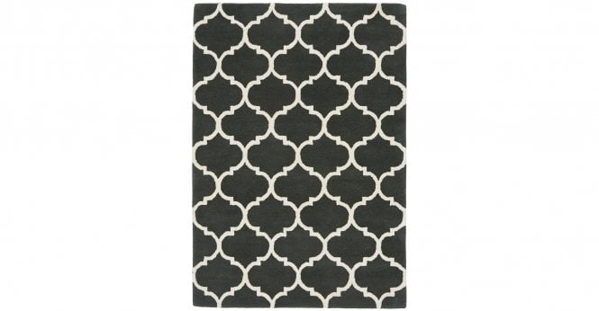 Asiatic  Albany Ogee Charcoal Rug