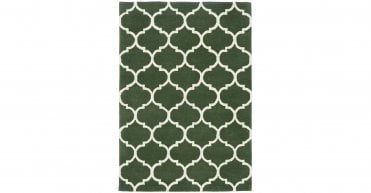 Asiatic Albany Ogee Green Rug