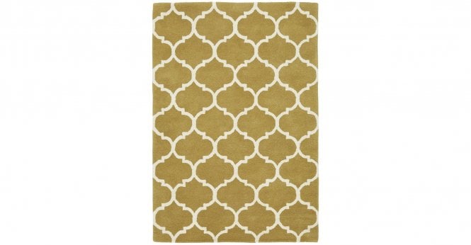 Asiatic  Albany Ogee Ochre Rug