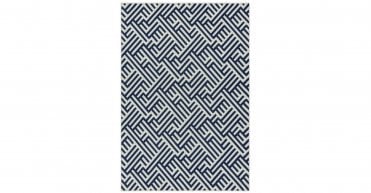 Asiatic Antibes AN04 Blue/White Linear Rug