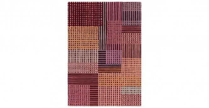 Asiatic  Aspect Red Multi Rug