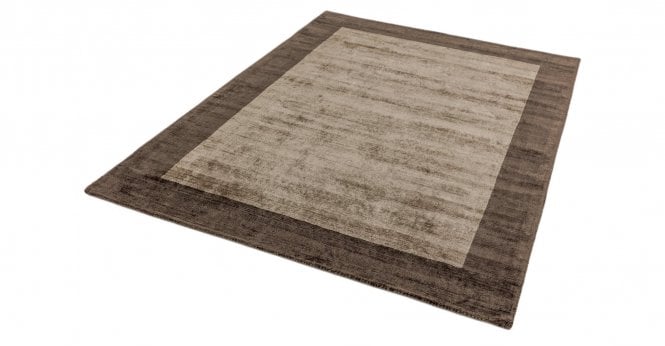 Asiatic  Blade Border Choco/Mocha Rug