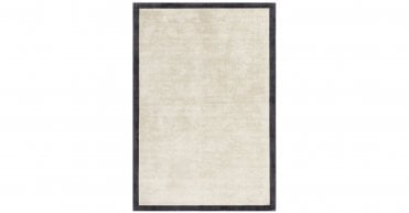 Asiatic Blade Border Putty/Charcoal 10 Rug