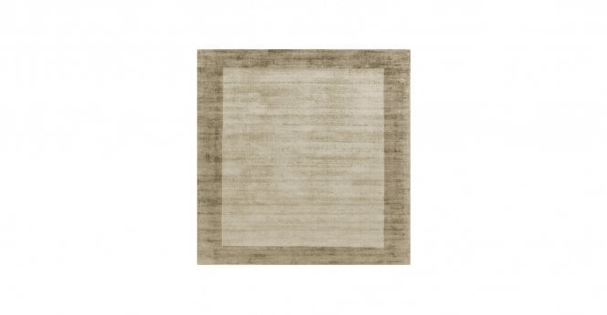 Asiatic  Blade Border Smoke/Putty Rug