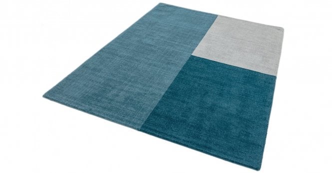 Asiatic  Blox Teal Rug