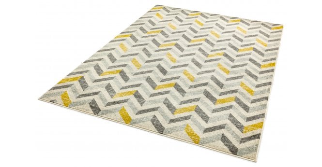 Asiatic  Colt CL08 Chevron Mustard Rug