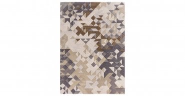Asiatic Enigma Grey Multi Rug