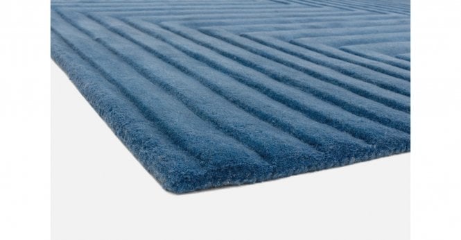 Asiatic  Form Blue Rug