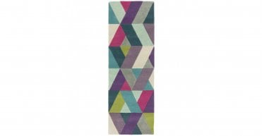Asiatic Funk Chevron Blue Green Rug