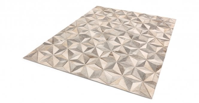 Asiatic  Gaucho Facet Grey Rug