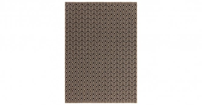Asiatic  Global Black Lattice Rug