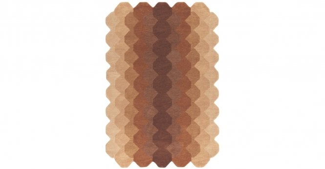 Asiatic  Hive Rust Rug
