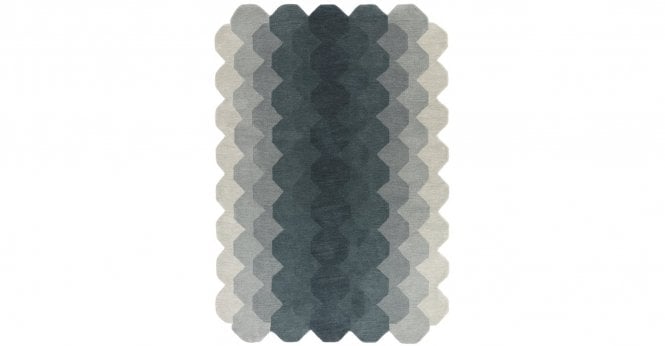 Asiatic  Hive Teal Rug