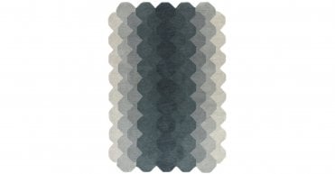 Asiatic Hive Teal Rug