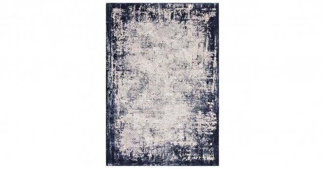 Asiatic  Kuza Border Navy Rug