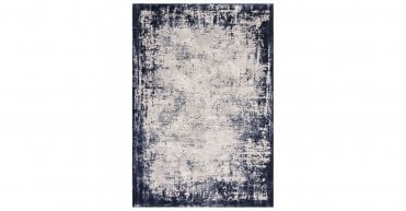 Asiatic Kuza Border Navy Rug