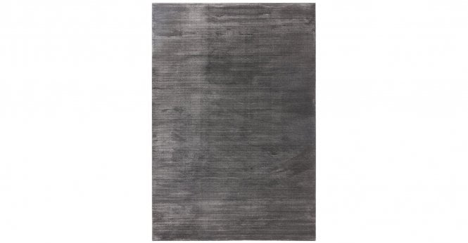 Asiatic  Kuza Plain Stripe Charcoal Rug