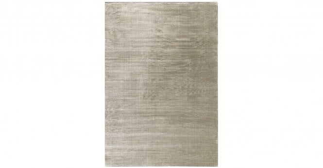 Asiatic  Kuza Plain Stripe Khaki Rug