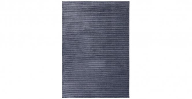 Asiatic  Kuza Plain Stripe Navy Rug