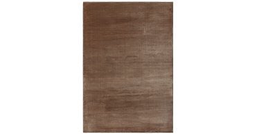 Asiatic Kuza Plain Stripe Terracotta Rug
