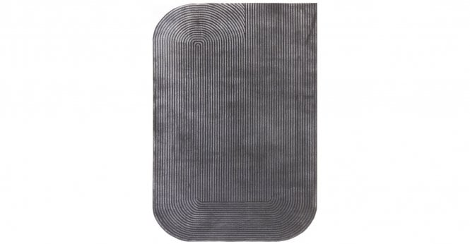 Asiatic  Kuza Shape Black/Charcoal Rug
