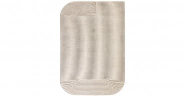 Asiatic Kuza Shape Gold/Cream Rug