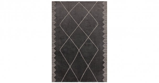 Asiatic  Mason Diamond Black Rug