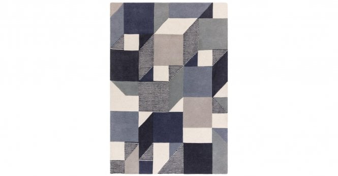 Asiatic  Matrix 101 Memphis Blue Rug