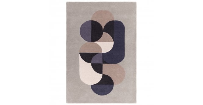 Asiatic  Matrix 92 Statement Grey Rug