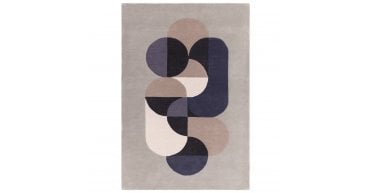 Asiatic Matrix 92 Statement Grey Rug