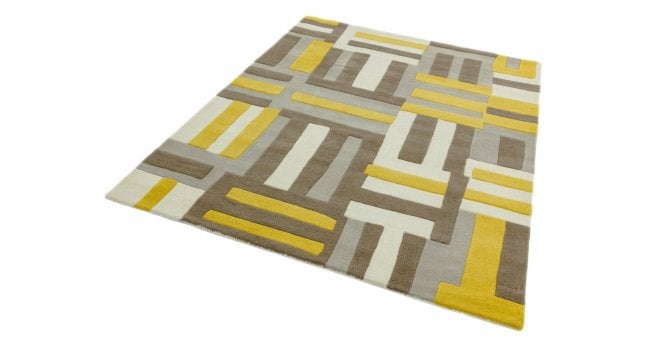 Asiatic  Matrix MAX17 Code Yellow Rug