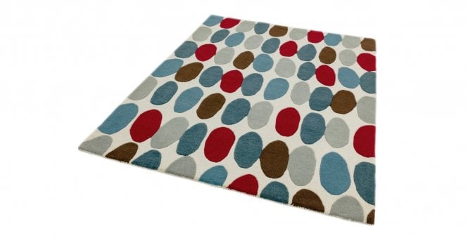 Asiatic  Matrix MAX33 Sofia Red/Teal Rug