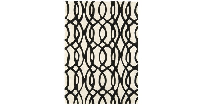 Asiatic  Matrix MAX35 Wire White Rug