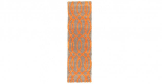 Asiatic  Matrix MAX37 Wire Orange Rug