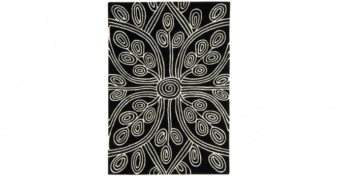 Asiatic  Matrix MAX49 Kaya Black Rug