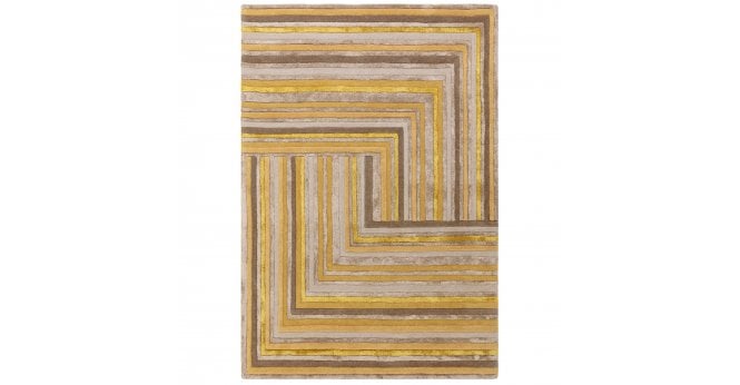 Asiatic  Matrix Network Gold Rug
