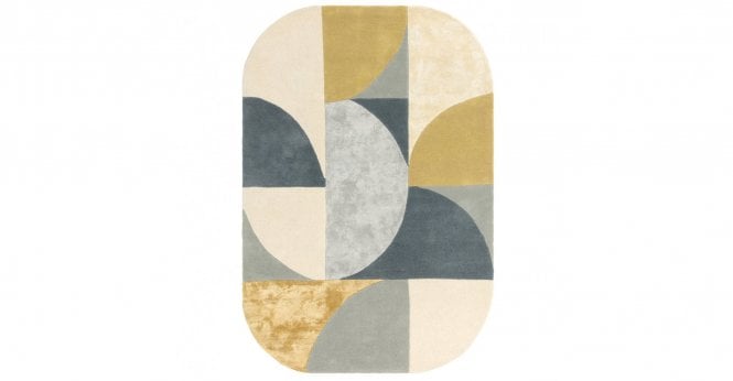 Asiatic  Matrix Oval Sunset Rug